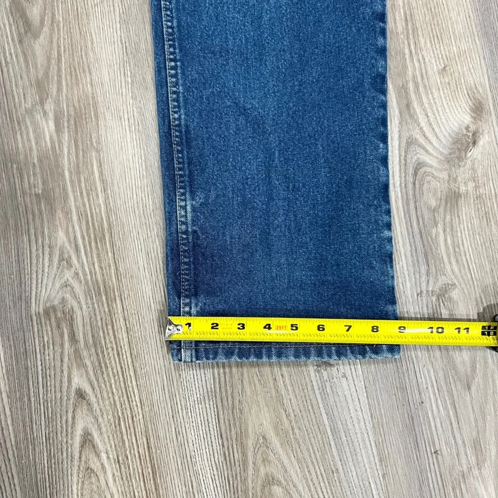 Wrangler FR Flame Resistant FR13M WZ Mens Blue Straight Leg Work Jeans 42x32
